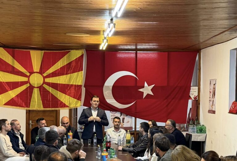 TDP yöneticileri Ohri’de soydaşlarla bir araya geldi