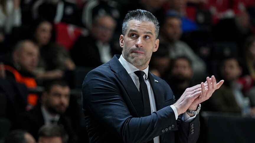 Beşiktaş’ın Sırp çalıştırıcısı Alimpijevic, BKT Avrupa Kupası’nda yılın başantrenörü