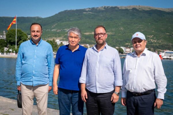 TÜRKSOY Genel Sekreteri Raev’in K. Makedonya Temasları Ohri’de Devam Ediyor