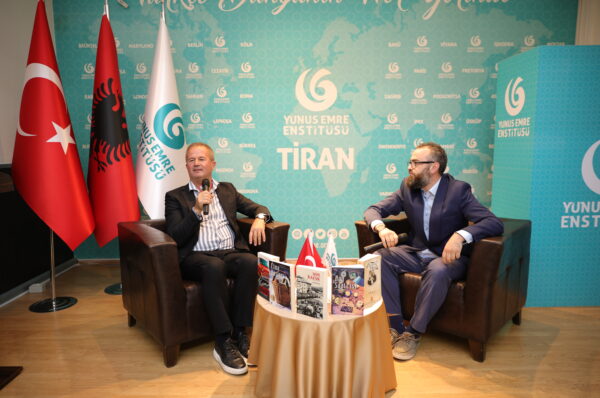 Tiran’da Ömer Seyfettin’in yaşamı ve eserleri üzerine söyleşi gerçekleştirildi