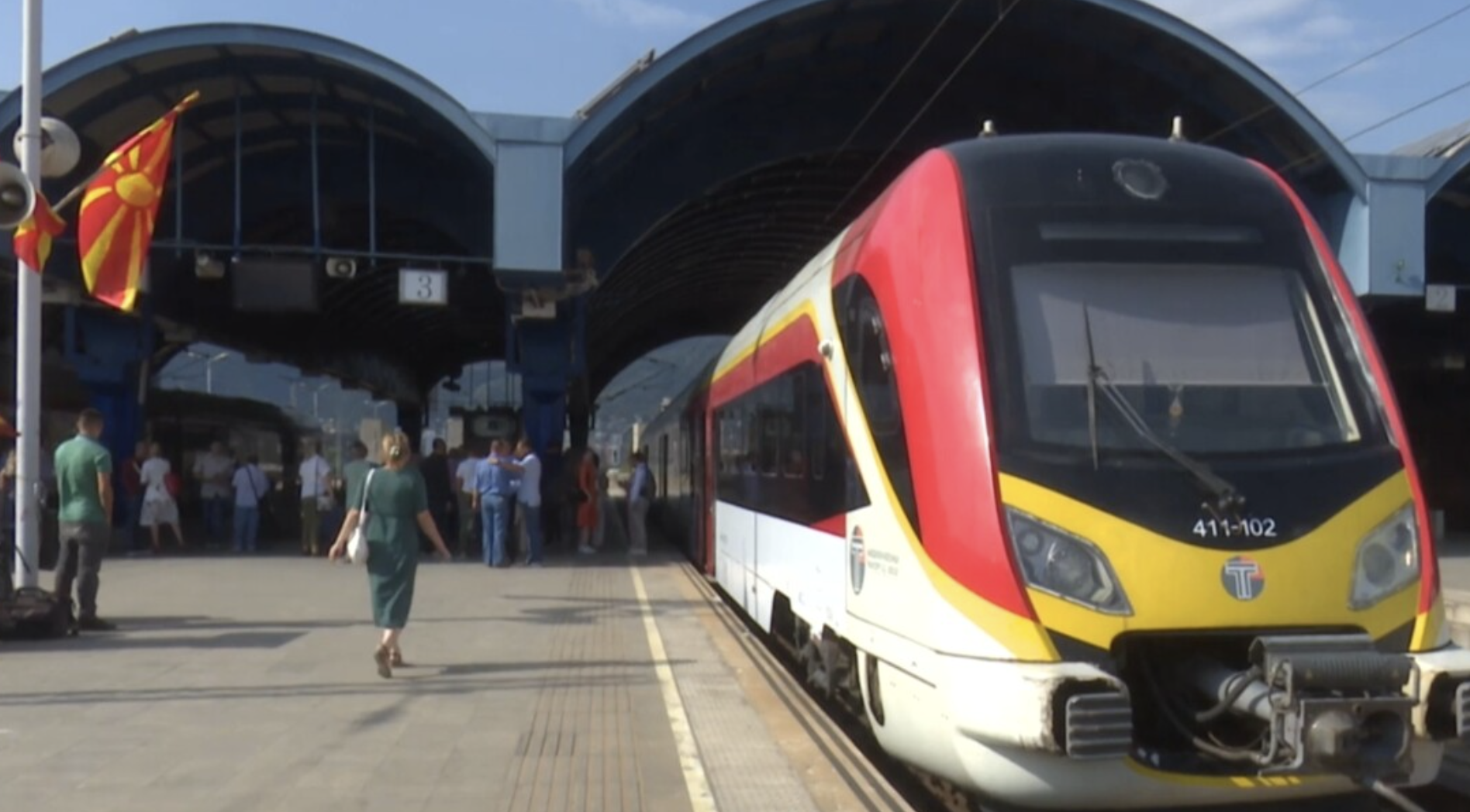 Üsküp’te şehir treni ve elektrikli otobüslerle hava kirliliği azaltılacak